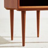 Restored teak nightstand