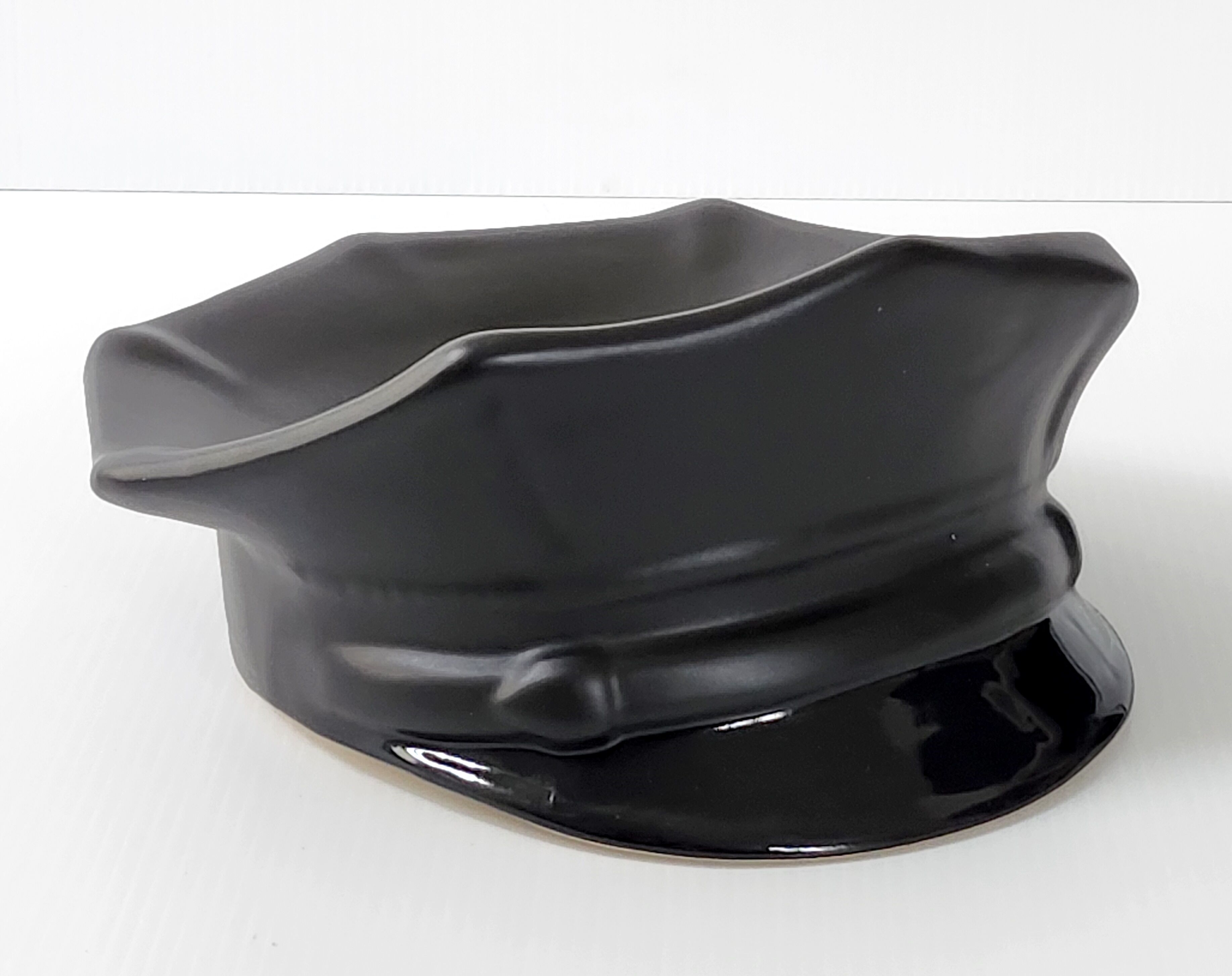 Ashtray cap vintage 1980 ceramic