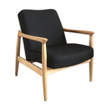 Mid-century polish chair GFM-64 designed in 1965 by Edmund Homa