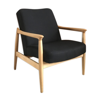 Fauteuil polonais du milieu du siècle GFM-64 conçu en 1965 par Edmund Homa