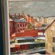 Swedish Oil on Panel“Landscape” by Bertil Lundqvist , Vintage & Framed