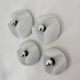 Set of 4 Peil & Putzler Wave milk glass Wall lamp , 1970s