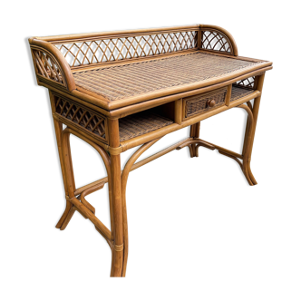 Bureau en rotin