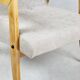 Beige danubio vintage design chair, 1970s