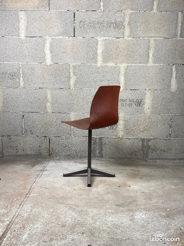 Vintage industrial Galvanitas chairs