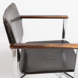 Set of 2 Scandinavian armchairs by Ilmari Tapiovaara for Asko