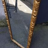 Golden mirror of Italian style called " Francesca " 44x178cm
