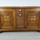 Brutalist art deco sideboard