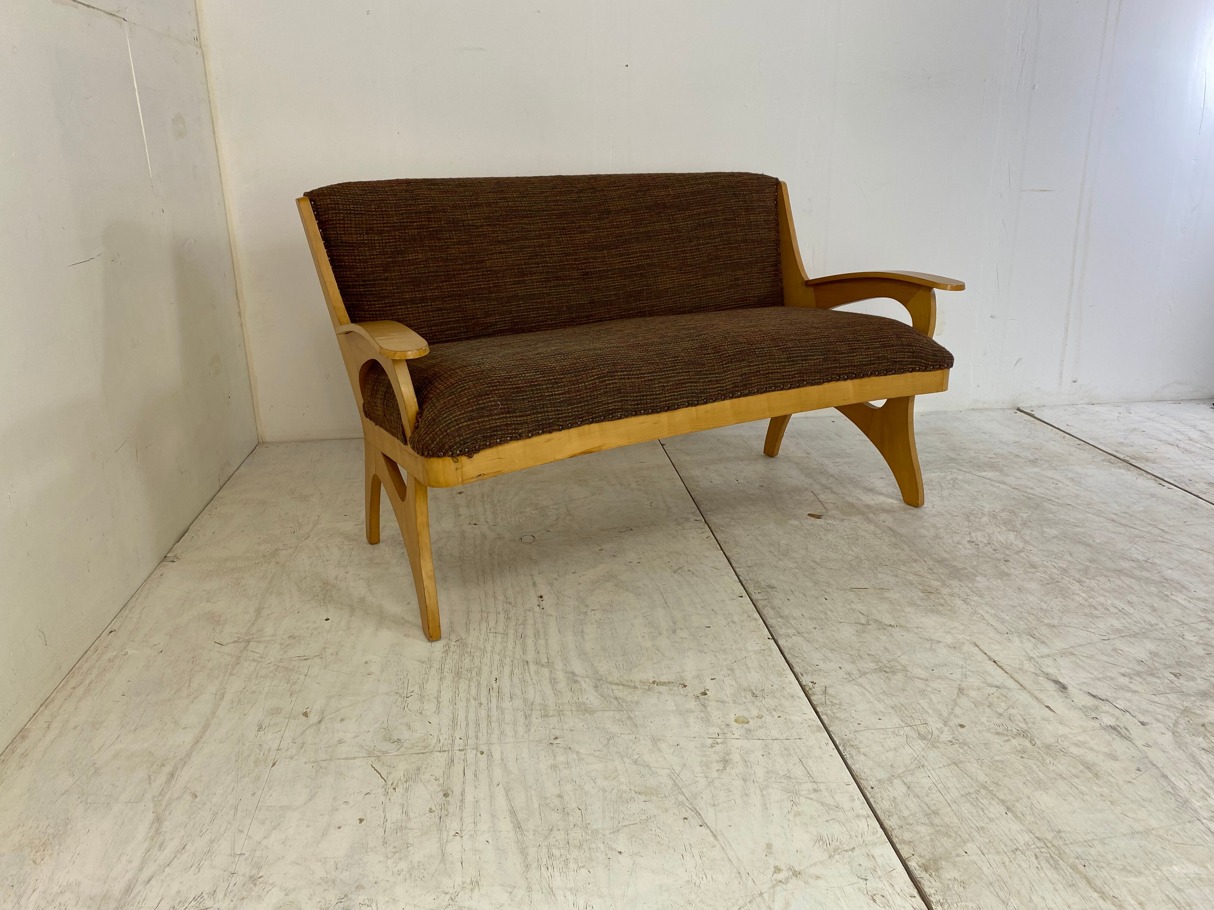 Mid-Century Modernist Two Seater Sofa, 1950s