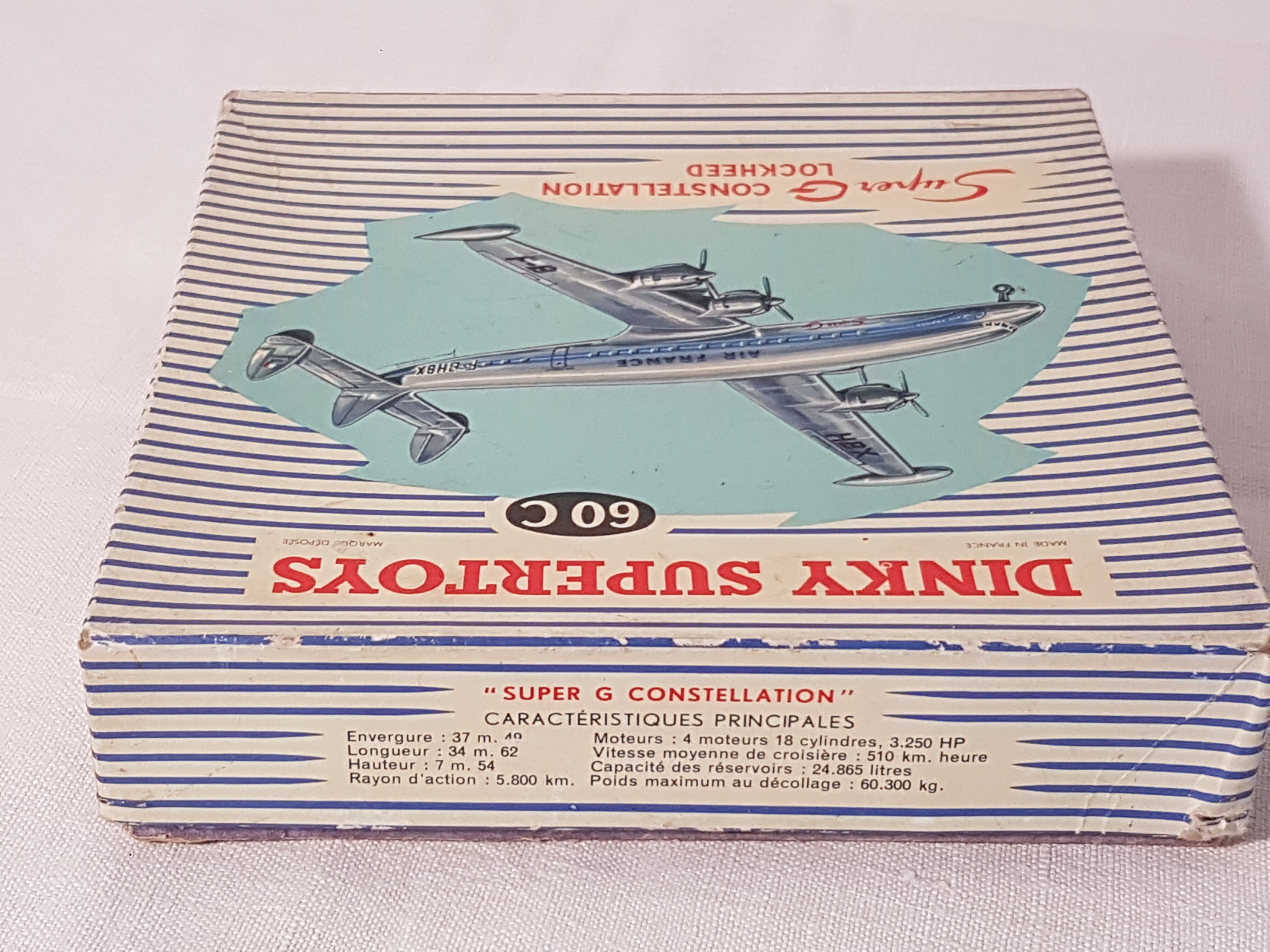 DINKY SUPERTOYS 60C "SUPER G CONSTELLATION" LOCKHEED