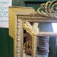 Large framed mirror from the 19th century