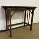 Petit bureau / table console en bois vintage