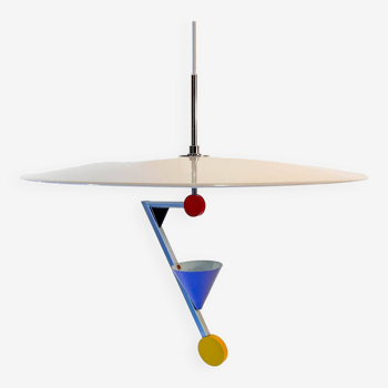 Lampe a suspension olle andersson pour borens 1982