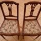 Paire de chaises Louis XVI restaurées – dossier ajouré, bois massif
