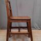 Rustic wooden chair