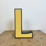 Vintage Illuminated Letter L , 1970s