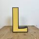 Lettre L Lumineuse Vintage, 1970