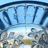 Bougeoir en verre de Portieux
