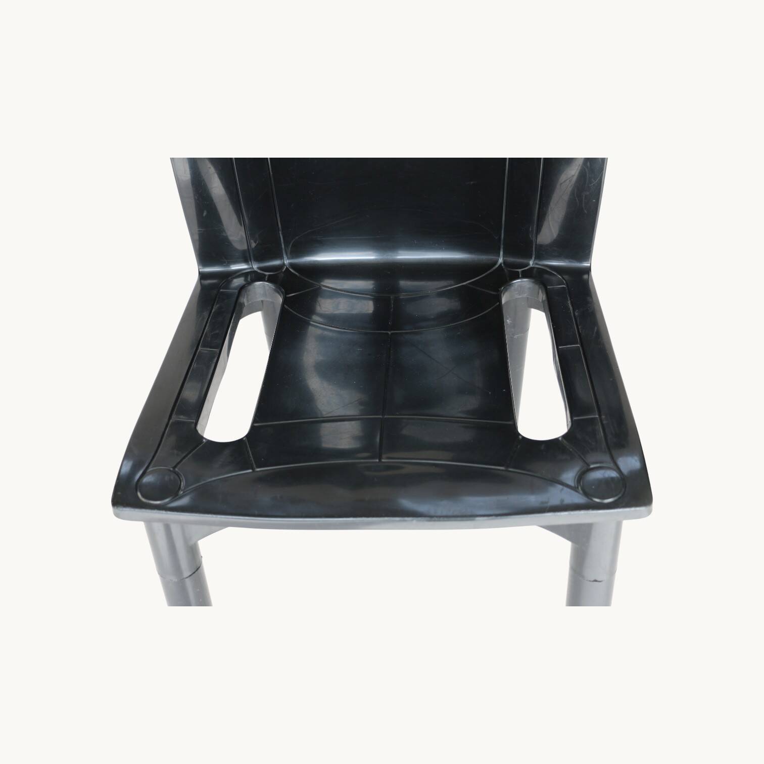 A set of chairs and armchairs, Anna Castelli for Kartell, Italy, 80s.