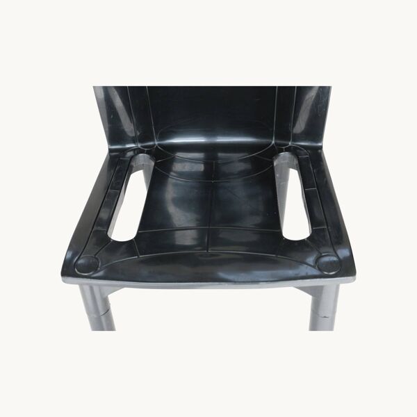 Un ensemble de chaises et fauteuils, Anna Castelli pour Kartell, Italie, 80