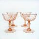 4 Rosaline Luminarc champagne glasses - vintage 80s
