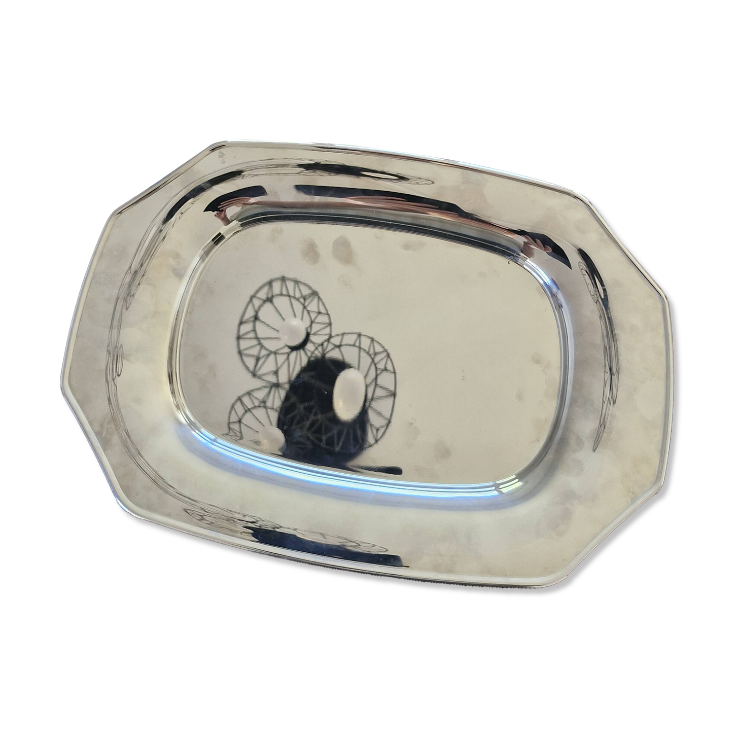 Oval plate Létang Rémy Marigny – stainless steel 18/10 – 38 cm – with box