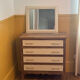Oak chest of drawers