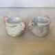 Pair of chicken egg cups