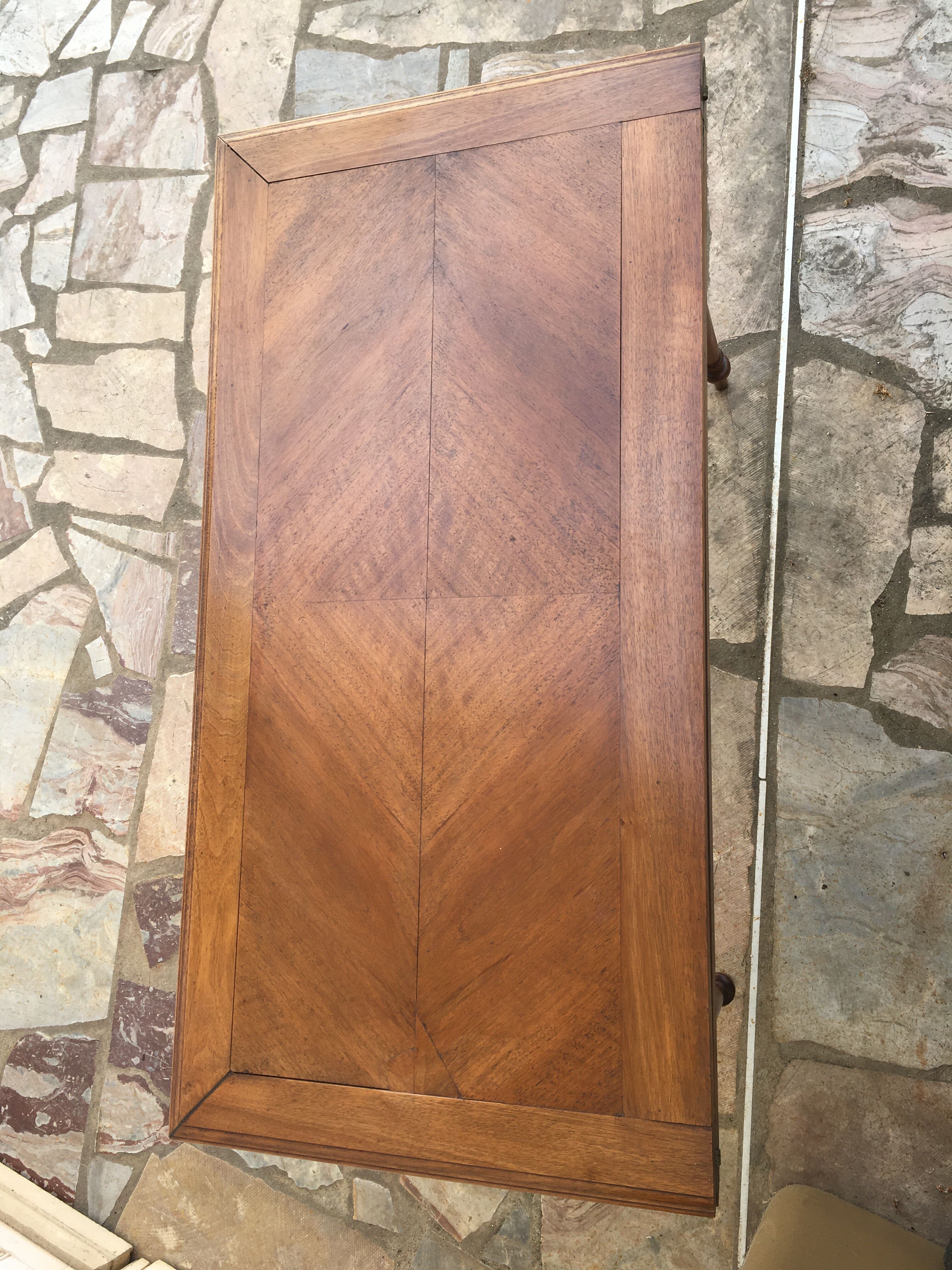 Console Louis XVI Period 1880 Walnut