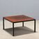 Vintage Arflex coffee table designed by Paolo Tilche in wood, Italy, 1960s.