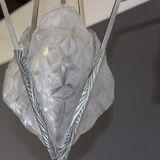 Art Deco period plate chandelier signed Degué