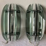 Pair of Veca wall lights from the 70s