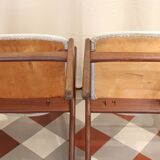 Pair of T21 Fire model chairs by Kai Kristiansen circa 1960