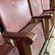 Series of 4 cinema chairs