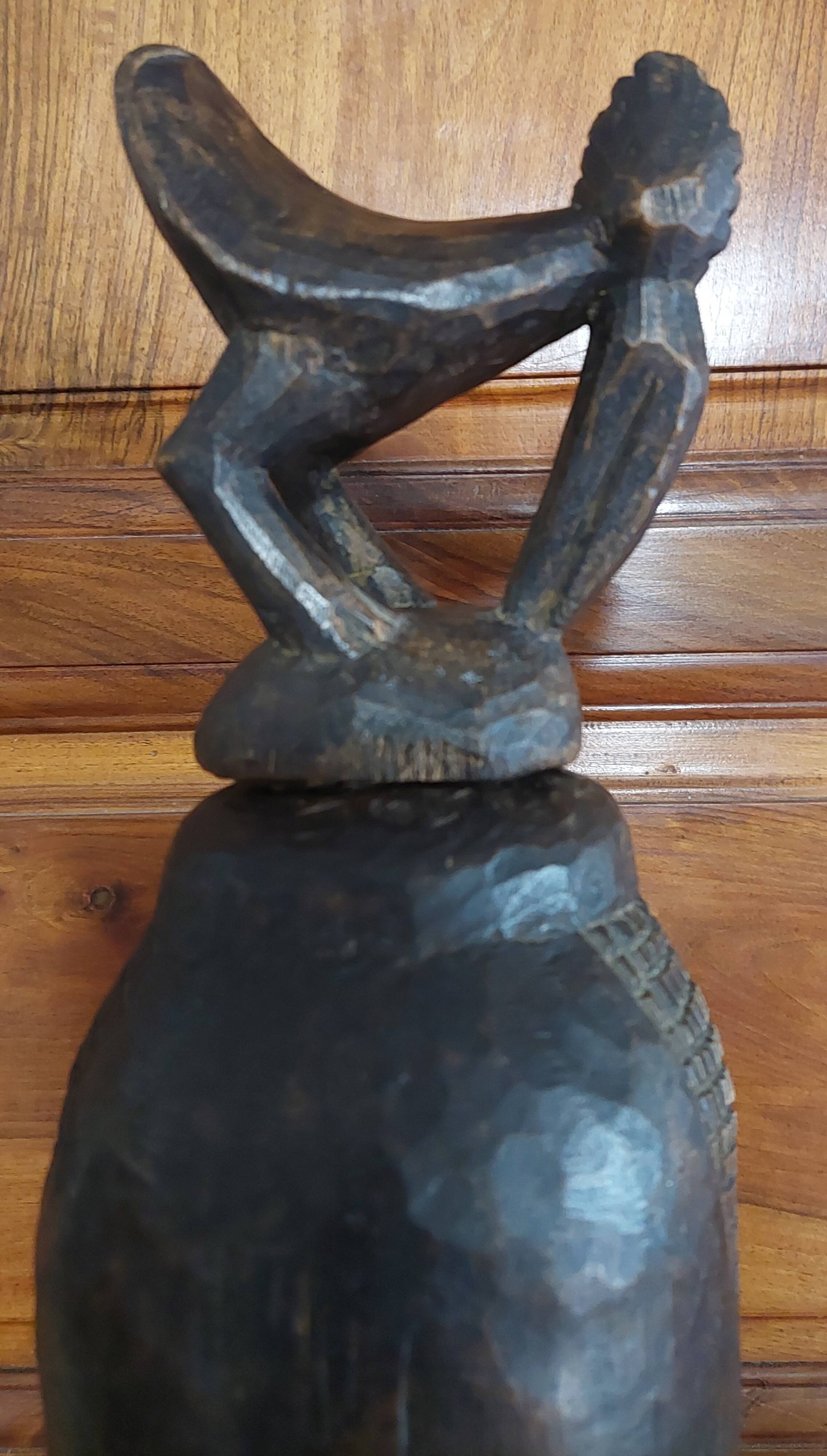 Statue de divination Sénoufo tugubele, Côte d'Ivoire seconde moitié du XXème s.