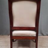 Mahogany armchair with butt
