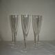 Baccarat dom perignon 6 crystal champagne flutes - 23.3 cm