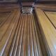 Cherry wood column wardrobe