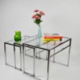 Set of three tables, 1970s