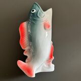 Colorful fish vase