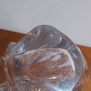 Very Pretty Large Art Crystal Vase Vannes France