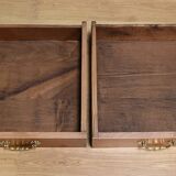 Farmhouse table in blond cherry, Louis XV style – 2nd part of the 19th century