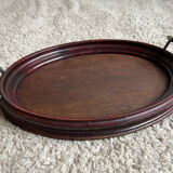 Mahogany wood tray