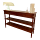 Console en merisier style Louis XVI