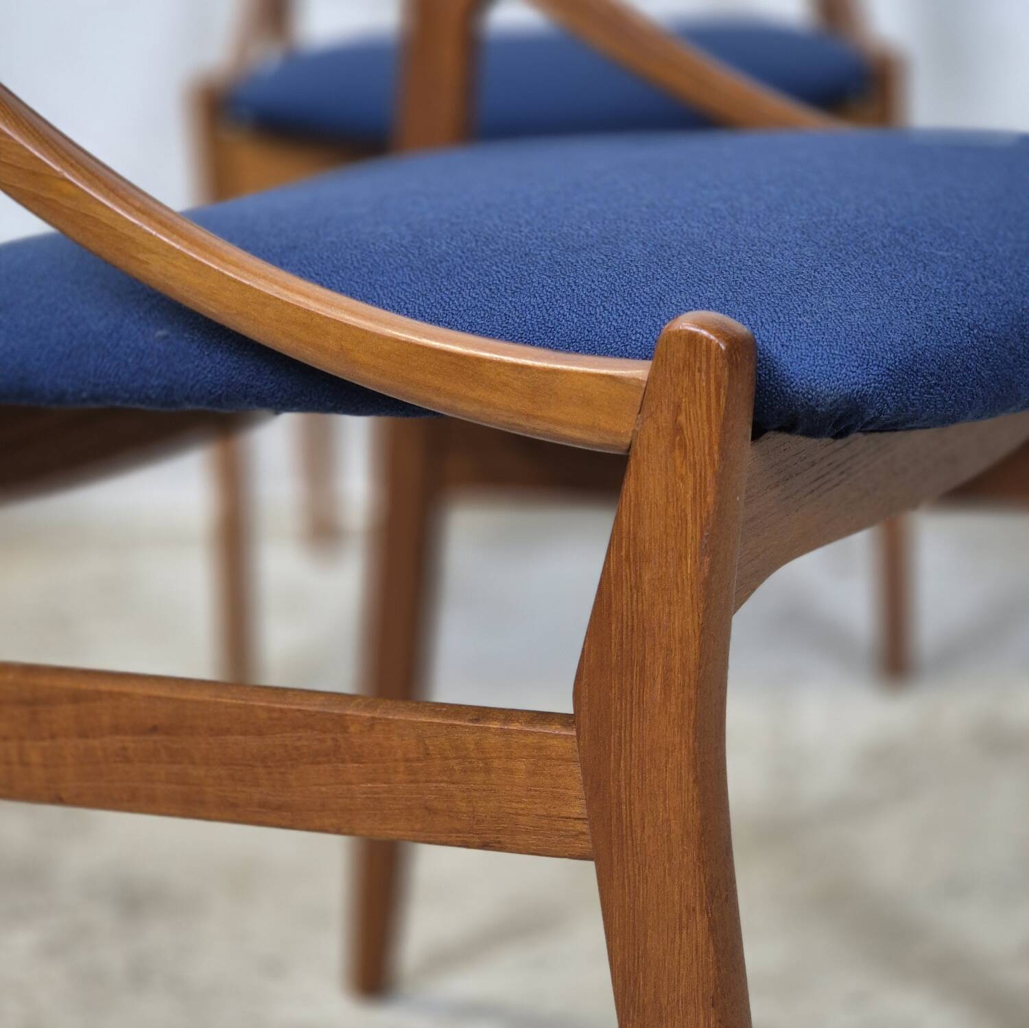 Vestervig Eriksen, vintage 1960s Danish dining chairs