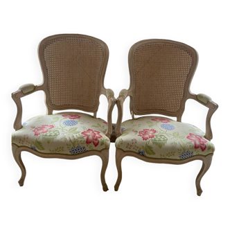 Fauteuils style Louis XV