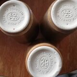 Set of 6 cups and their basket