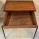 Bureau d’écolier pliant bois et métal