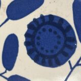 German ceramic saucer from the Stockholm series of the 1960s by Melitta, mid-century style.