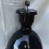 industrial luminaire ("bowl") large size enamelled sheet exceptional condition